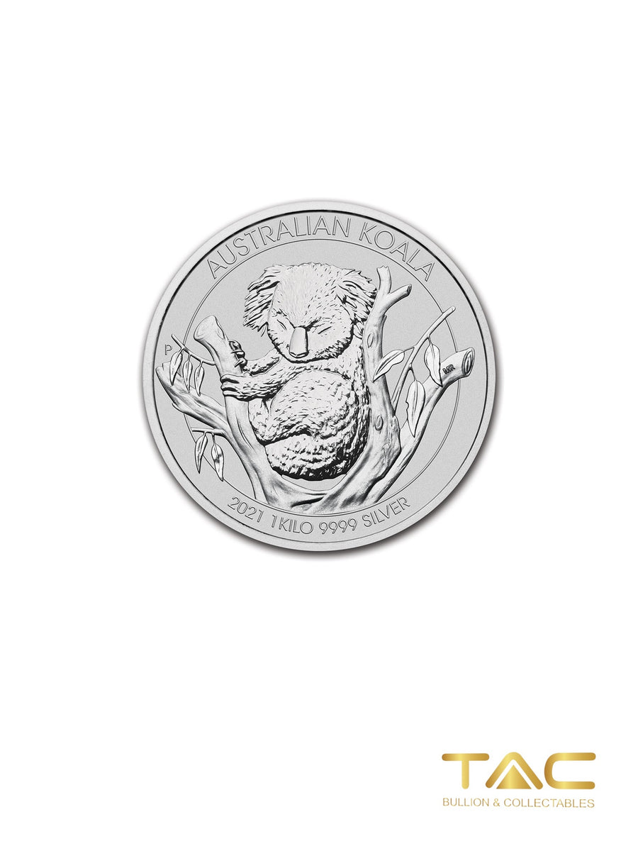 1 Kg Silver Coin - 2021 Australian Koala - Perth Mint – TAC 