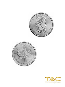 1 oz Silver Coin - 2022 Canadian Maple Leaf - Canadian Royal Mint