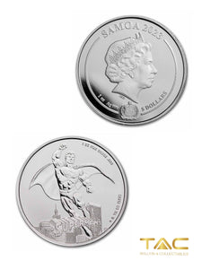 1 oz Silver Coin - 2023 DC Comics: Superman - Somoa/ NZ Mint