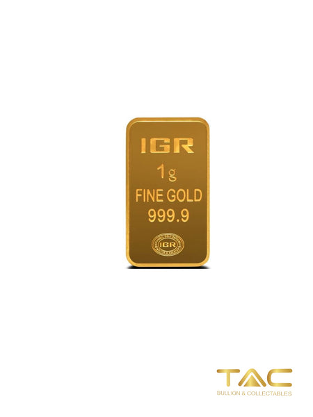 1 gram Gold Bullion Minted - Istanbul Gold Refinery