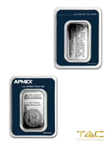 1 oz Silver Bullion Minted - Apmex (TEP) - Apmex Mint USA
