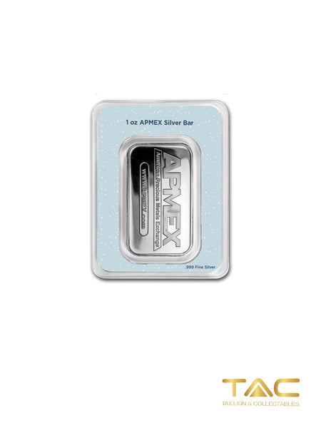 1 oz Silver Bullion Minted - Christmas Edtion (Ornaments) - Apmex Mint USA
