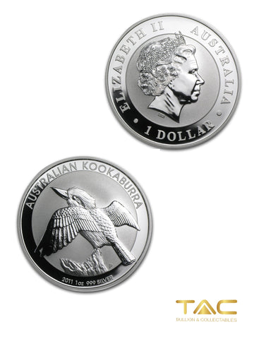 1 oz Silver Coin - 2011 Kookaburra - Perth Mint
