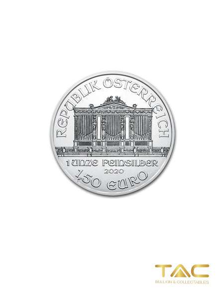1 oz Silver Coin - 2020 Austria Philharmonic - Austrian Mint