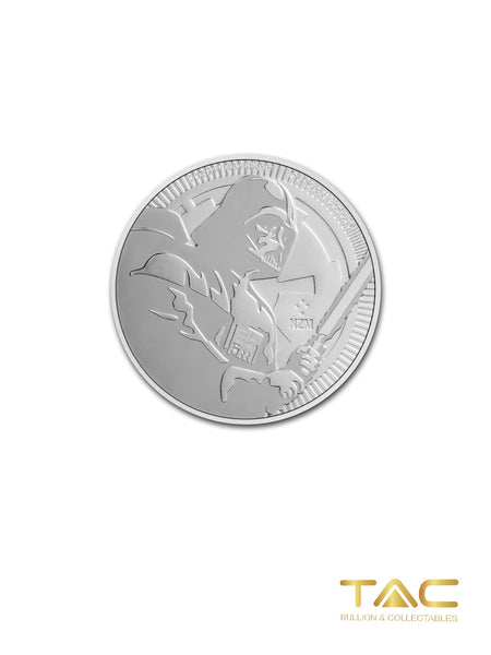 1 oz Silver Coin - 2020 Star Wars: Darth Vader - Niue/ NZ Mint