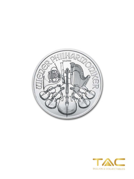 1 oz Silver Coin - 2021 Austria Philharmonic - Austrian Mint