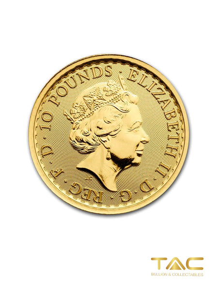 1/10 oz Gold Coin - 2021 Great Britain Britannia - Royal Mint