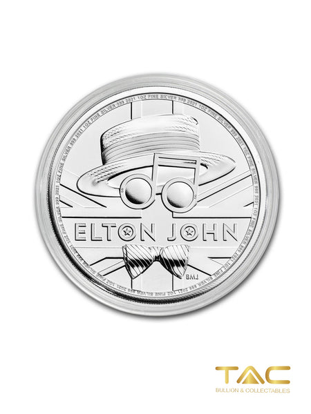 1 oz Silver Coin - 2021 Elton John - Royal Mint