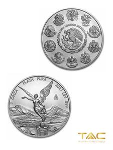 1 oz Silver Coin - 2021 Silver Libertad - Mexican Mint