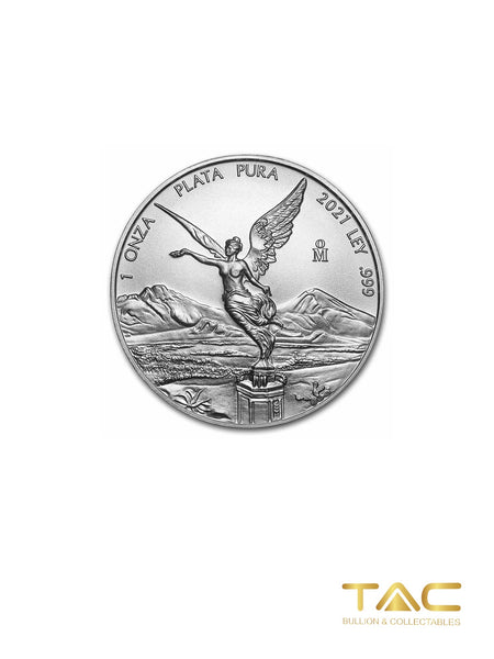 1 oz Silver Coin - 2021 Silver Libertad - Mexican Mint