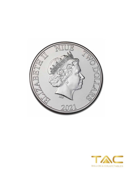 1 oz Silver Coin - 2021 Disney Lion King Hakuna Matata - Niue/ NZ Mint