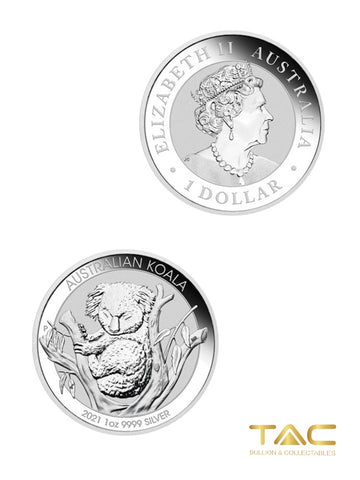 1 oz Silver Coin - 2021 Kola - Perth Mint