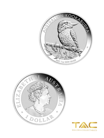 1 oz Silver Coin - 2021 Kookaburra - Perth Mint
