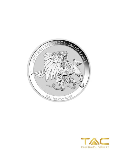 1 oz Silver Coin - 2021 Wedge Tailed Eagle - Perth Mint