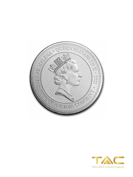 1 oz Silver Coin - 2021 St. Helena - Napoleon Angel - Royal Mint