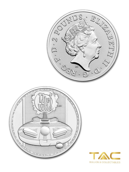 1 oz Silver Coin - 2021 The Who - Royal Mint