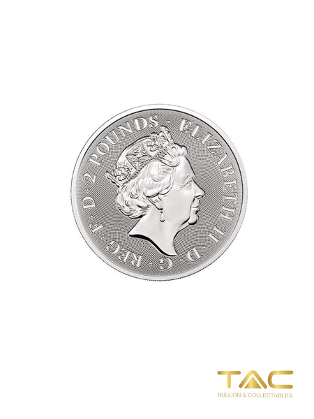 1 oz Silver Coin - 2021 St. George Valiant - Royal Mint