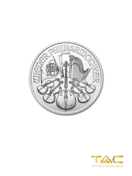 1 oz Silver Coin - 2022 Austria Philharmonic - Austrian Mint