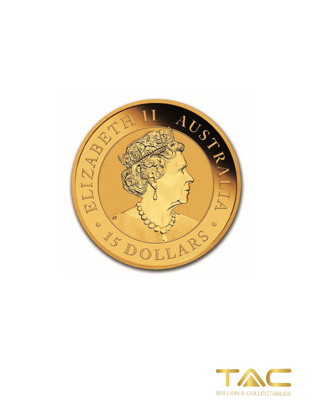 1/10 oz Gold Coin - 2022 Kookaburra - Perth Mint