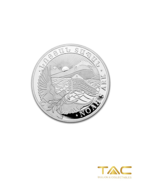 1 oz Silver Coin - 2022 Noah’s Ark - Armenia - Geiger Edelmetalle