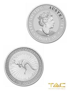 1 oz Silver Coin - 2022 Kangaroo - Perth Mint