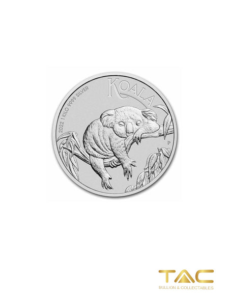 1 Kg Silver Coin - 2022 Australian Koala - Perth Mint