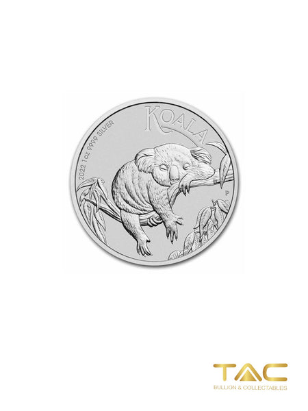 1 oz Silver Coin - 2022 Koalas - Perth Mint