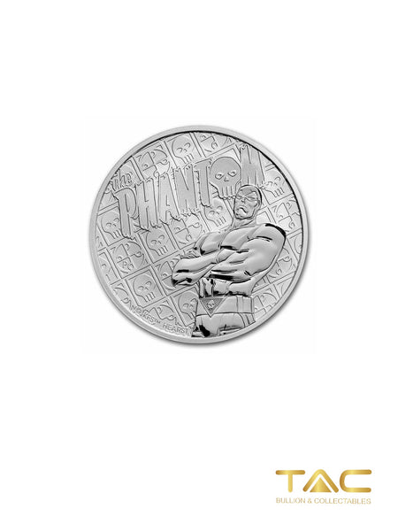 1 oz Silver Coin - 2022 The Phantom - Perth Mint/ Tuvalu
