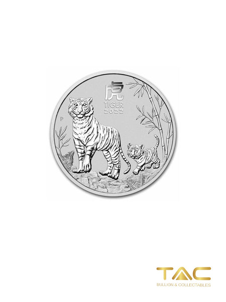 1 Kg Silver Coin - 2022 Silver Lunar Tiger (Series III) - Perth Mint