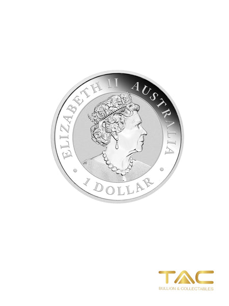 1 oz Silver Coin - 2022 Australian Wombat - Perth Mint