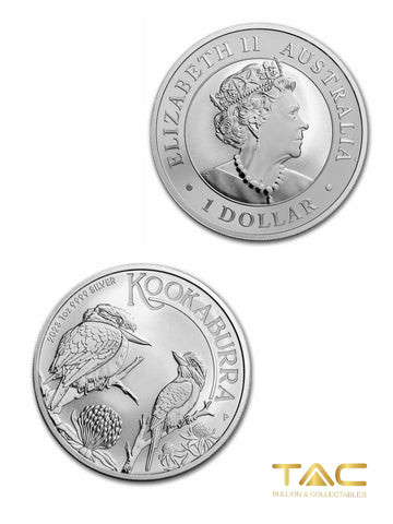 1 oz Silver Coin - 2023 Kookaburra - Perth Mint