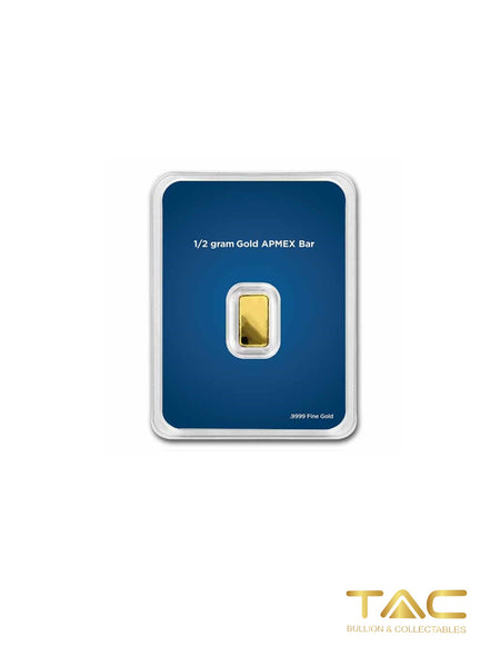 0.5 gram Gold Bullion Minted - Christmas Edtion (Merry Xmas) - Apmex Mint USA