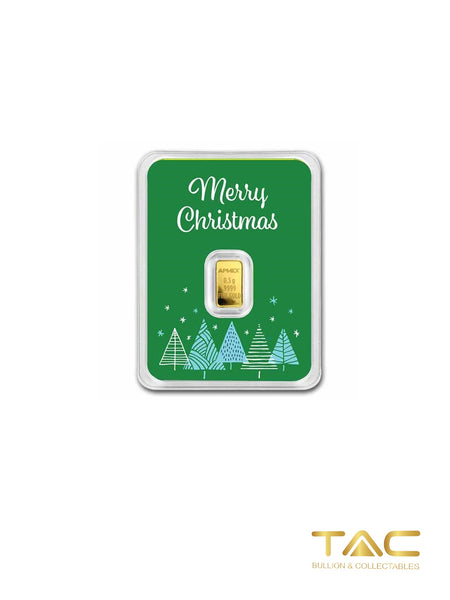 0.5 gram Gold Bullion Minted - Christmas Edtion (Merry Xmas) - Apmex Mint USA