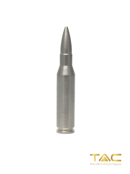 2 oz Silver Bullion Bullets - .308 Caliber Winchester