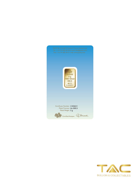 5 gram Gold Bullion Minted - Religious Series (Lakshmi) - PAMP Suisse