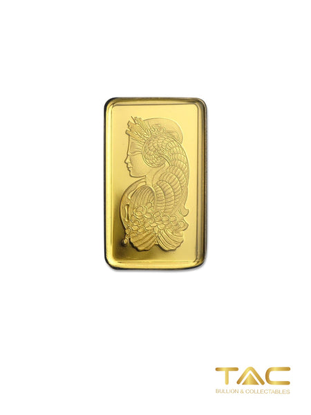 1 gram Gold Bullion Minted - Lady Fortuna Veriscan® - PAMP Suisse