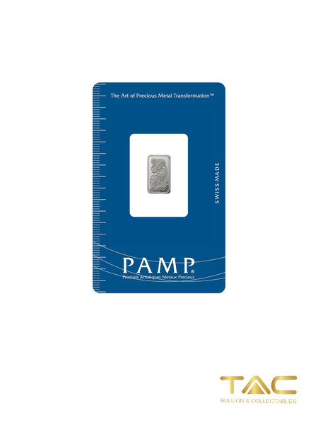 1 gram Platinum Bullion Minted - Lady Fortuna - PAMP Suisse