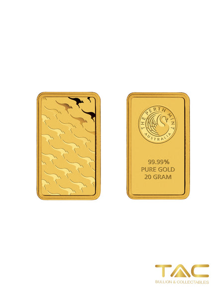 20 gram Gold Bullion Minted - Perth Mint