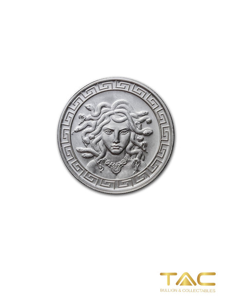 1 oz Silver Round - Medusa - Anonymous Mint