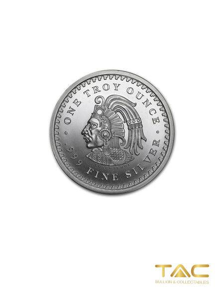 1 oz Silver Round - Aztec Calendar