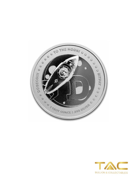 1 oz Silver Round - Doge Coin