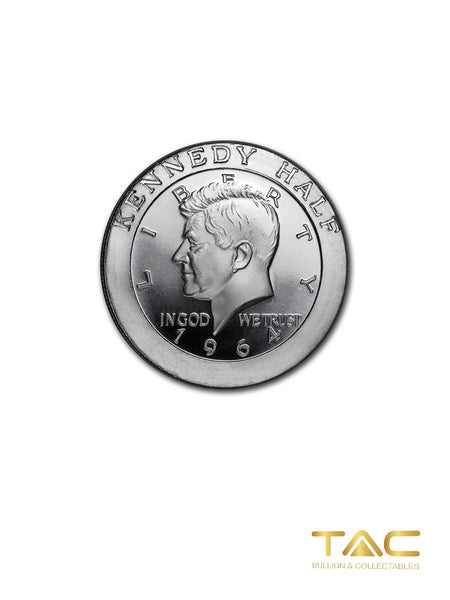 1 oz Silver Round - Kennedy Half Dollar