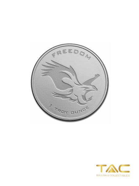 1 oz Silver Round - Freedom Liberty - Asahi Refining